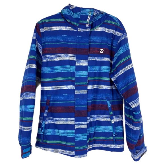 Billabong Blue & White Waterproof Breathable Ski Jacket | Excellent Condition - Picture 1 of 7